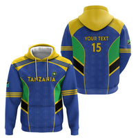 Custom Tanzania Football Hoodie Go Taifa Stars Go - Wonder Print Shop