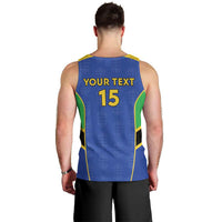 Custom Tanzania Football Men Tank Top Go Taifa Stars Go - Wonder Print Shop