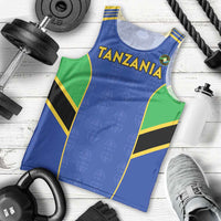 Custom Tanzania Football Men Tank Top Go Taifa Stars Go - Wonder Print Shop