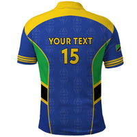 Custom Tanzania Football Polo Shirt Go Taifa Stars Go - Wonder Print Shop