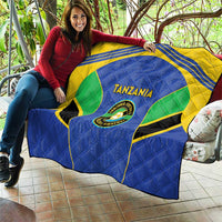 Tanzania Football Quilt Go Taifa Stars Go - Wonder Print Shop