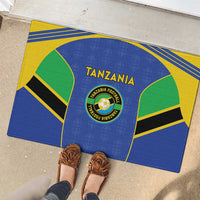 Tanzania Football Rubber Doormat Go Taifa Stars Go - Wonder Print Shop
