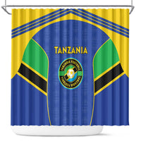 Tanzania Football Shower Curtain Go Taifa Stars Go - Wonder Print Shop