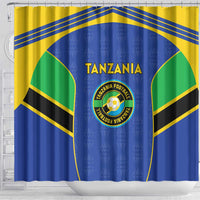 Tanzania Football Shower Curtain Go Taifa Stars Go - Wonder Print Shop