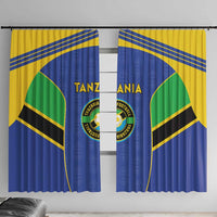 Tanzania Football Window Curtain Go Taifa Stars Go - Wonder Print Shop