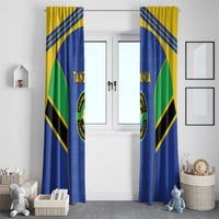 Tanzania Football Window Curtain Go Taifa Stars Go - Wonder Print Shop