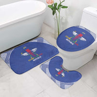 Central African Republic Football Bathroom Set Go Champions - Wonder Print Shop