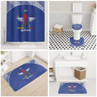 Central African Republic Football Bathroom Set Go Champions - Wonder Print Shop