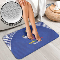 Central African Republic Football Bathroom Set Go Champions - Wonder Print Shop