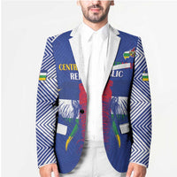 Custom Central African Republic Football Blazer Go Champions - Wonder Print Shop