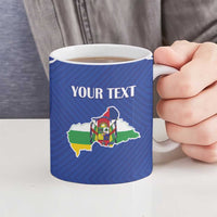 Custom Central African Republic Football Ceramic Mug Go Champions - Wonder Print Shop
