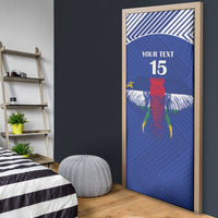 Central African Republic Football Door Cover Go Champions - Wonder Print Shop