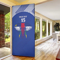 Central African Republic Football Door Cover Go Champions - Wonder Print Shop