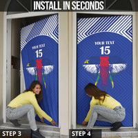 Central African Republic Football Door Cover Go Champions - Wonder Print Shop