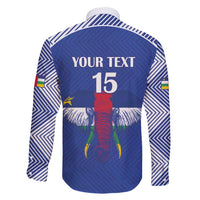 Custom Central African Republic Football Family Matching Off Shoulder Short Dress and Hawaiian Shirt Go Champions - Wonder Print Shop