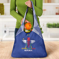 Central African Republic Football Grocery Bag Go Champions - Wonder Print Shop