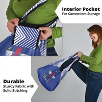 Central African Republic Football Grocery Bag Go Champions - Wonder Print Shop