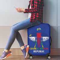 Central African Republic Football Luggage Cover Go Champions - Wonder Print Shop
