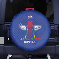 Central African Republic Football Spare Tire Cover Go Champions - Wonder Print Shop