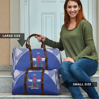 Central African Republic Football Travel Bag Go Champions - Wonder Print Shop