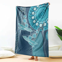 South Africa Whale Fes Blanket African Shwe Shwe Pattern - Wonder Print Shop