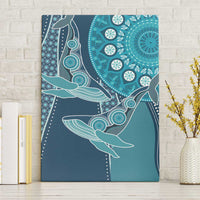 South Africa Whale Fes Canvas Wall Art African Shwe Shwe Pattern - Wonder Print Shop