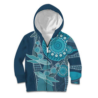 Personalized South Africa Whale Fes Kid Hoodie African Shwe Shwe Pattern - Wonder Print Shop