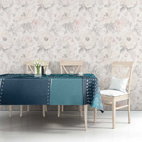 South Africa Whale Fes Tablecloth African Shwe Shwe Pattern - Wonder Print Shop