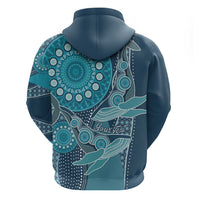 Personalized South Africa Whale Fes Zip Hoodie African Shwe Shwe Pattern - Wonder Print Shop