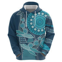 Personalized South Africa Whale Fes Zip Hoodie African Shwe Shwe Pattern - Wonder Print Shop