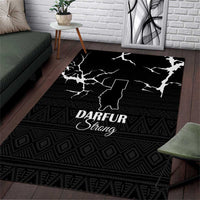 Darfur Sudan Strong Area Rug Pray for Tarseen - Wonder Print Shop