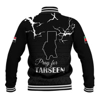 Darfur Sudan Strong Baseball Jacket Pray for Tarseen - Wonder Print Shop