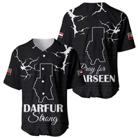 Darfur Sudan Strong Baseball Jersey Pray for Tarseen - Wonder Print Shop