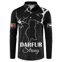 Darfur Sudan Strong Button Sweatshirt Pray for Tarseen - Wonder Print Shop