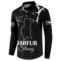 Darfur Sudan Strong Button Sweatshirt Pray for Tarseen - Wonder Print Shop