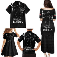 Darfur Sudan Strong Family Matching Puletasi and Hawaiian Shirt Pray for Tarseen - Wonder Print Shop