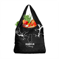 Darfur Sudan Strong Grocery Bag Pray for Tarseen - Wonder Print Shop