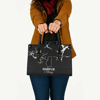 Darfur Sudan Strong Leather Bag Pray for Tarseen - Wonder Print Shop