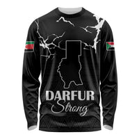 Darfur Sudan Strong Long Sleeve Shirt Pray for Tarseen - Wonder Print Shop