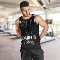 Darfur Sudan Strong Men Tank Top Pray for Tarseen - Wonder Print Shop
