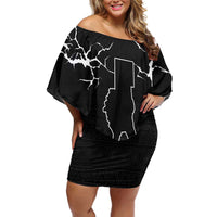 Darfur Sudan Strong Off Shoulder Short Dress Pray for Tarseen - Wonder Print Shop