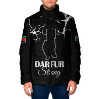 Darfur Sudan Strong Padded Jacket Pray for Tarseen - Wonder Print Shop
