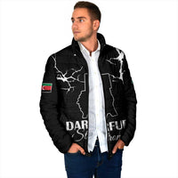 Darfur Sudan Strong Padded Jacket Pray for Tarseen - Wonder Print Shop