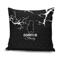 Darfur Sudan Strong Pillow Cover Pray for Tarseen - Wonder Print Shop