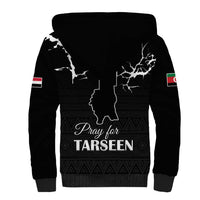 Darfur Sudan Strong Sherpa Hoodie Pray for Tarseen - Wonder Print Shop