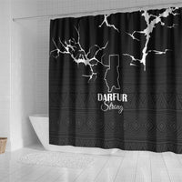 Darfur Sudan Strong Shower Curtain Pray for Tarseen - Wonder Print Shop