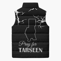 Darfur Sudan Strong Sleeveless Puffer Jacket Pray for Tarseen - Wonder Print Shop