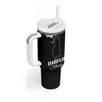 Darfur Sudan Strong Tumbler With Handle Pray for Tarseen - Wonder Print Shop