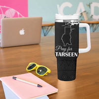 Darfur Sudan Strong Tumbler With Handle Pray for Tarseen - Wonder Print Shop