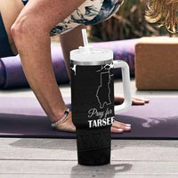 Darfur Sudan Strong Tumbler With Handle Pray for Tarseen - Wonder Print Shop